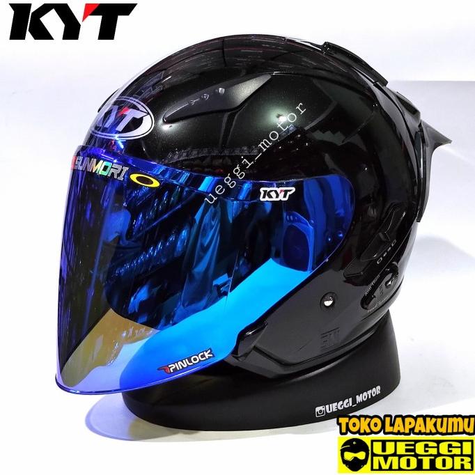 KYT Galaxy flat R paket ganteng