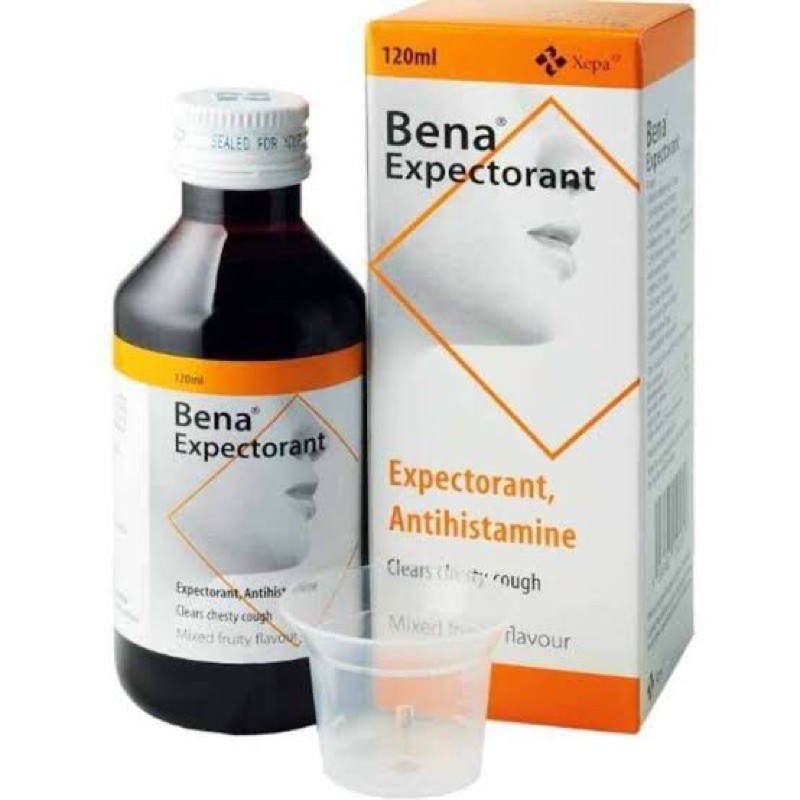 

Bena Expectorant 120ml Malaysia