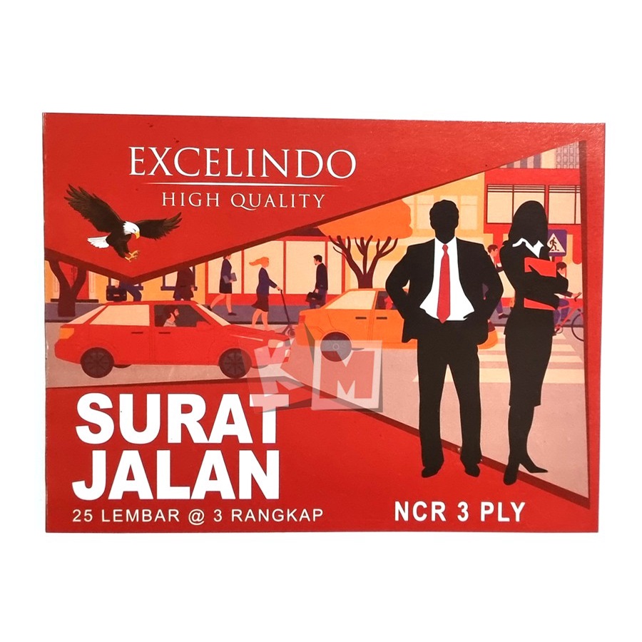 Buku Surat Jalan 3 Ply / 3 Rangkap Excelindo Isi 25 Lembar NCR