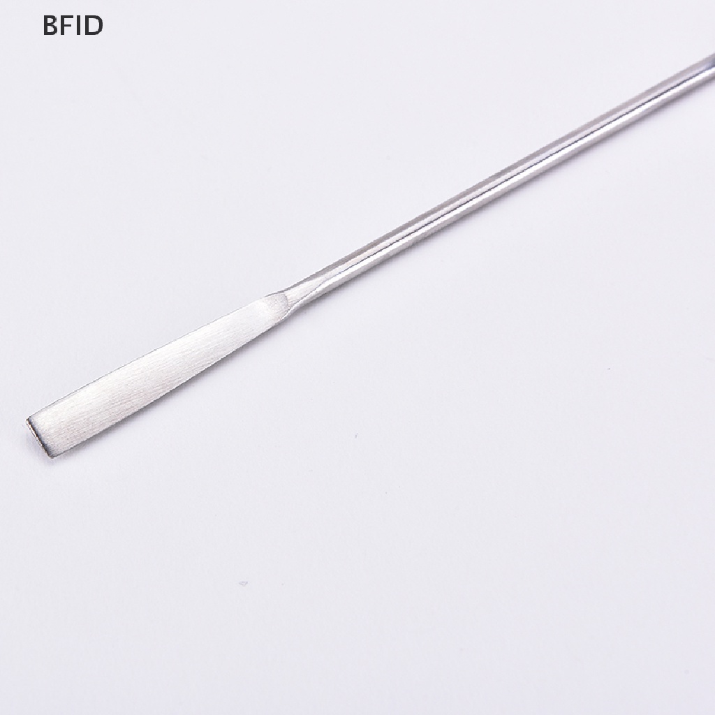 [BFID] 1pcs Wanita Stainless Steel Nail Art Makeup Palette Spatula Nada Batang Alat Kecantikan [ID]