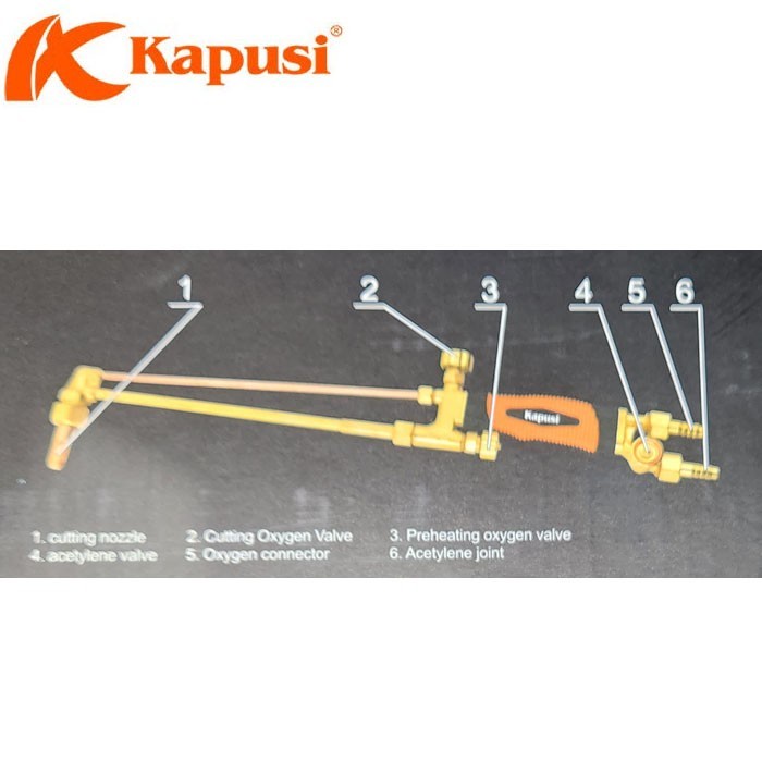 Kapusi Cutting Torch Stang Blander Blender Las Potong Gg Karet K-2082