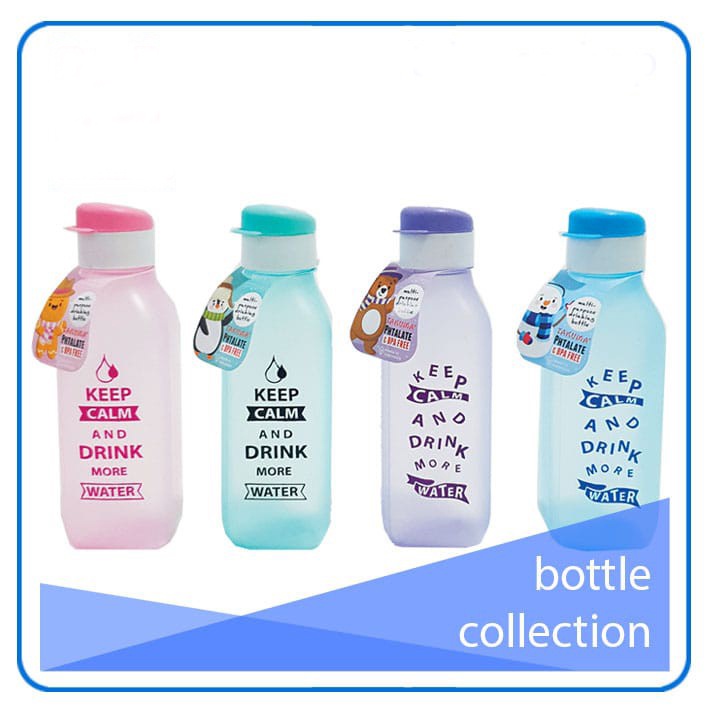 Beliajadulu88 Botol air minum gambar 350ML Fliptop T005