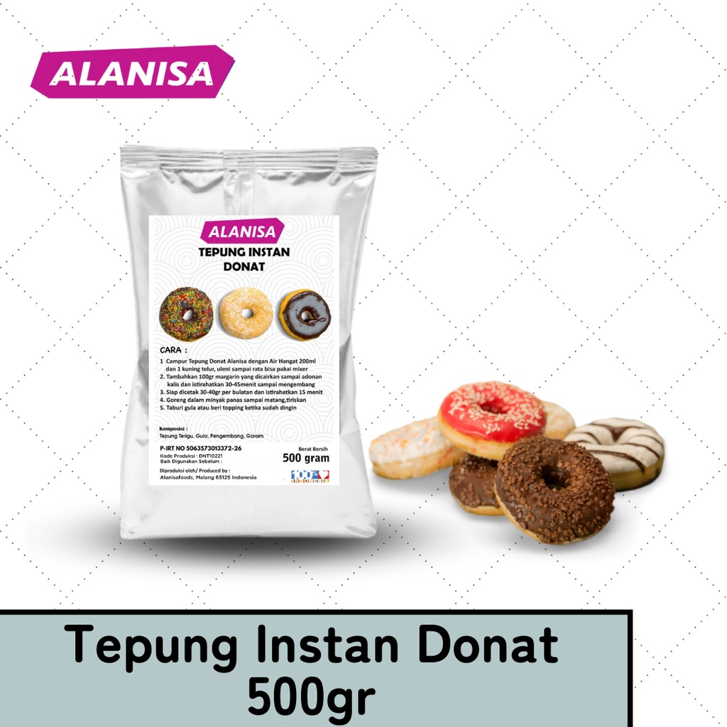 

Tepung Instan Donat 500gr