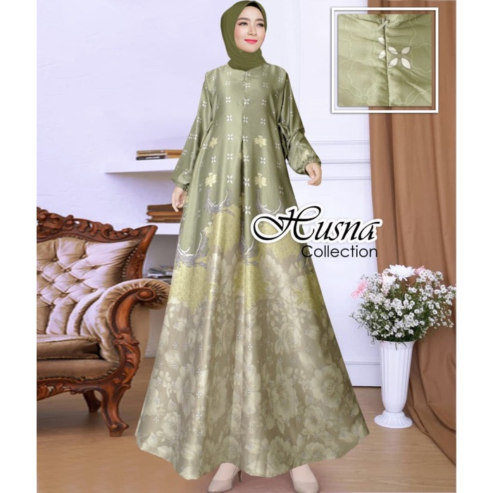 GAMIS MAXMARA MODERN 2022 // GAMIS BUSUI // GAMIS PALING LARIS - Hijau, M