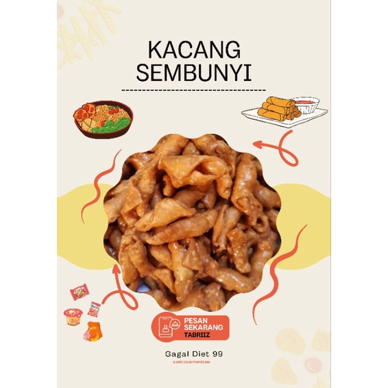 

❤️TABRIIZ❤️ KACANG SEMBUNYI MANIS 2KG