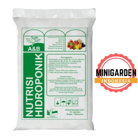 NUTRISI HIDROPONIK AB MIX BUAH 250gram pupuk buah abmix