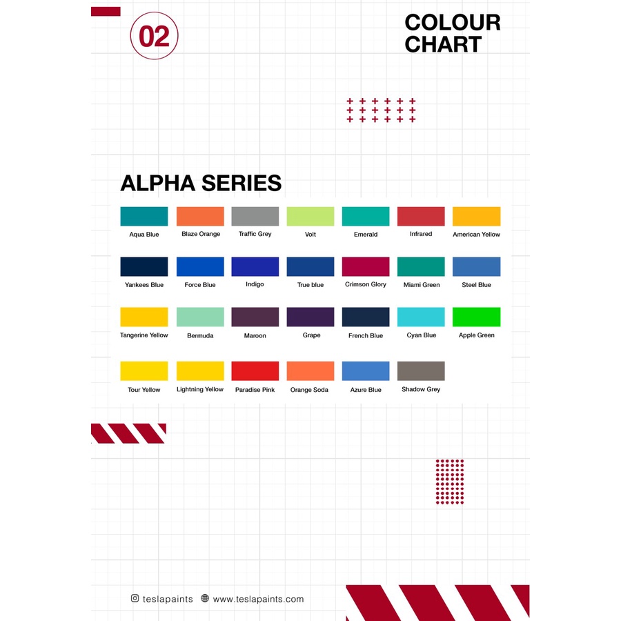 

Tesla Acrylic Leather Paint 70ml (Varian 3) SF6