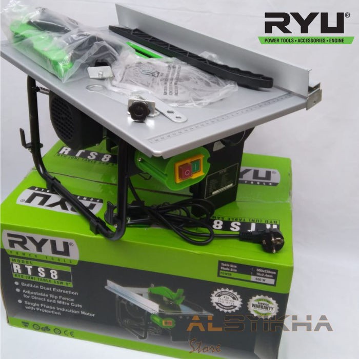 Table saw RYU 8 inch RTS 8 mesin gergaji meja potong kayu