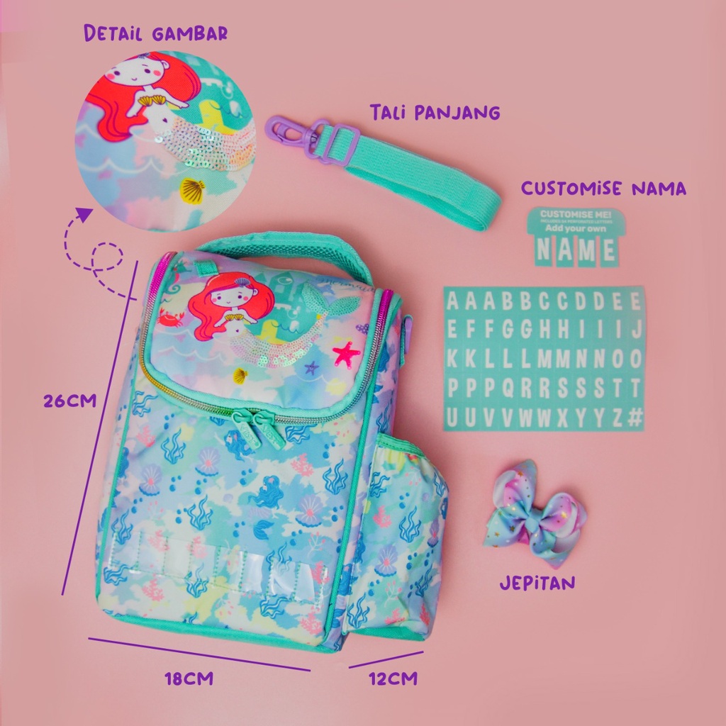 VEST TAS BEKAL TINGGI ANAK WATERPROOF ID NAMES U2066