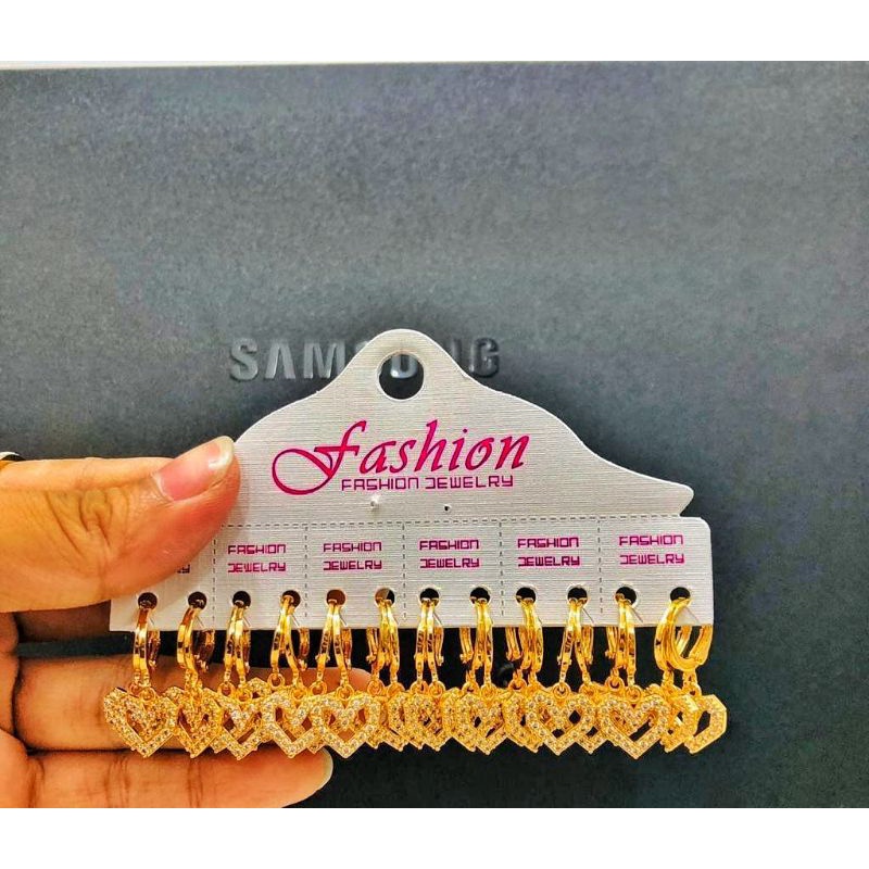 ANTING DEWASA XUPING GOLD LOVE PERMATA ANT100