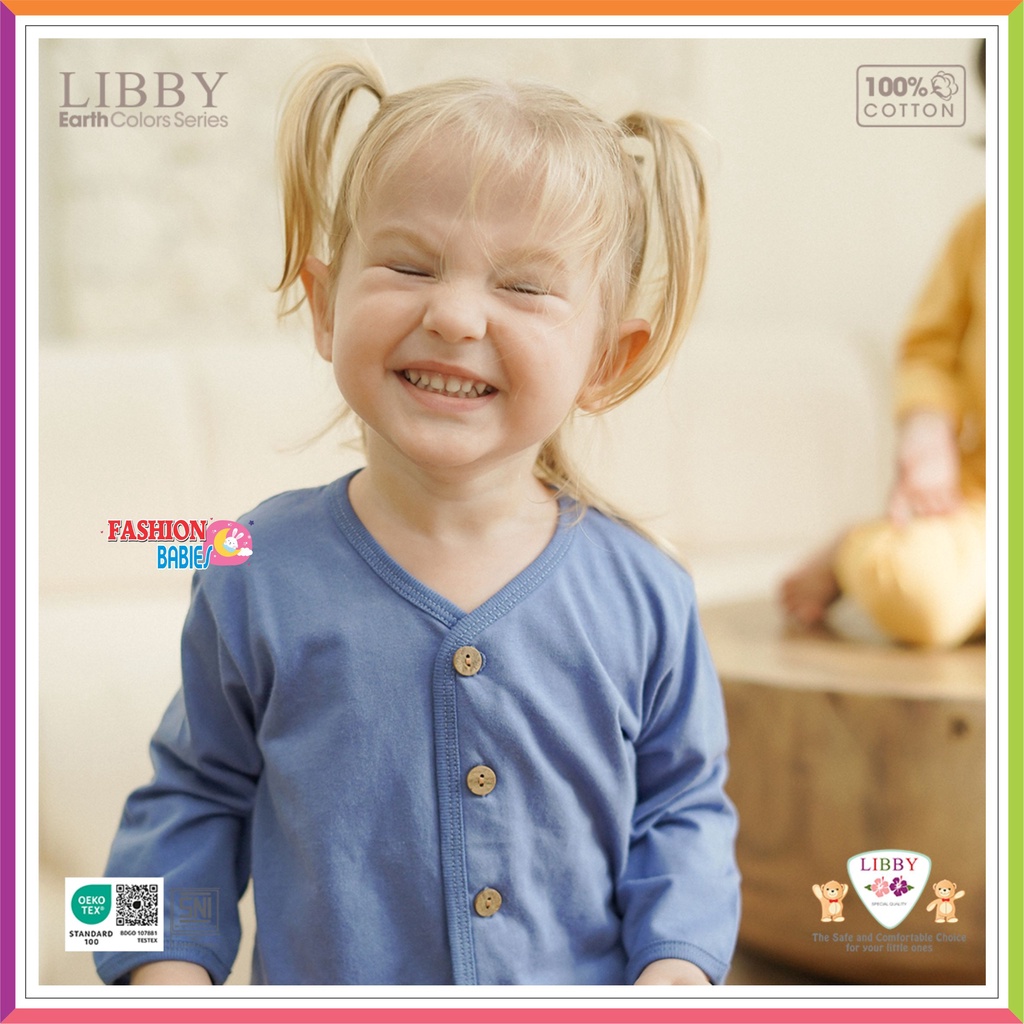 ❤ Fashionbabies ❤ [ TERBARU ] LIBBY COMFY SET SERIES 2 | SETELAN KANCING PANJANG