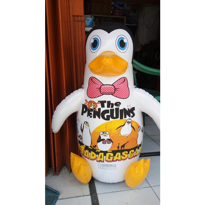 Sam Balon Pinguin Tinju Besar 75Cm Balon Samsak Mainan Anak Murah