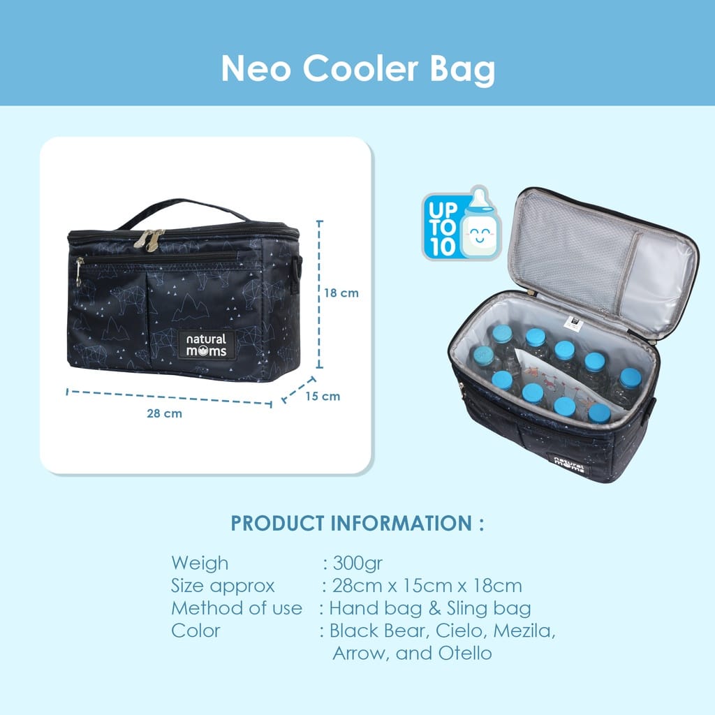Natural Moms Neo Cooler Bag - Tas Penyimpan Asi