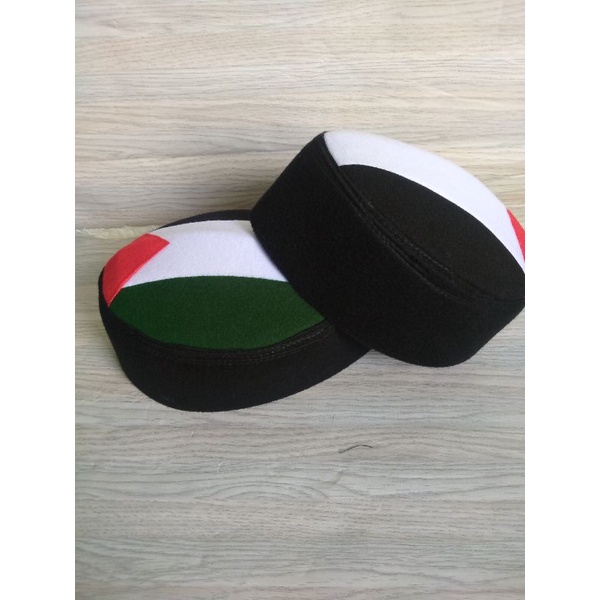 peci kopeah palestine/peci palestine bludru