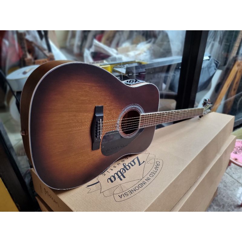 gitar zagetta original JB 390 akustik electrik fishman