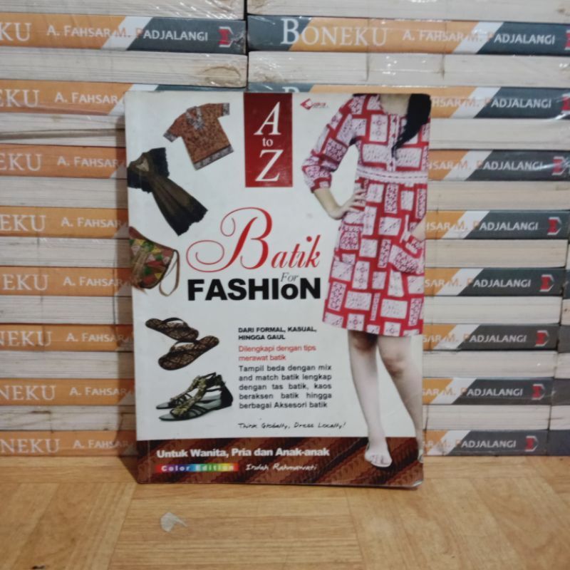 

BUKU ORIGINAL - BATIK FOR FASHION