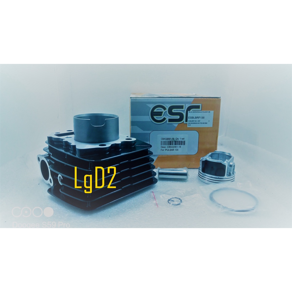 CYLINDER BLOK BAJAJ PULSAR 135 / BLOK BORING BAJAJ PULSAR 135 / BLOK SEHER BAJAJ PULSAR 135