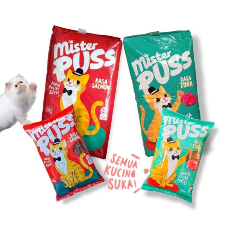 Mister Puss Makanan Kucing 500gr