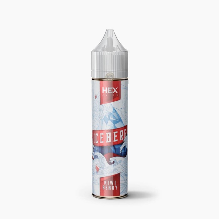 E-Liquid Premium Ice Berg  iceberg ALL SERIES 60Ml 3Mg By HEX