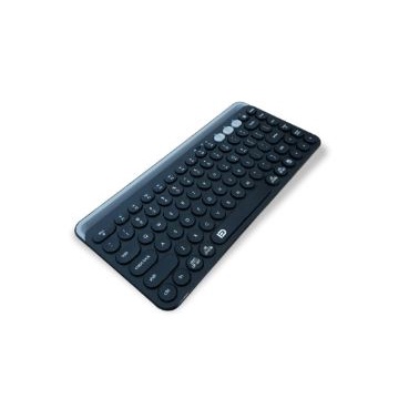 Keyboard wireless 2.4ghz bluetooth FD membrane 105 keys full size silent with stand hp for pc cpu laptop phone k912t k912-t