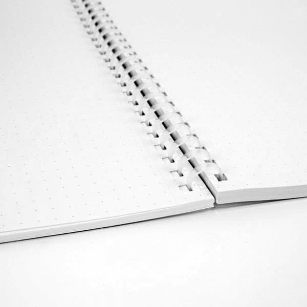 

Kokuyo Soft Ring A6 Dot Grid 80-Sheets Mini Notebook Clear Cover