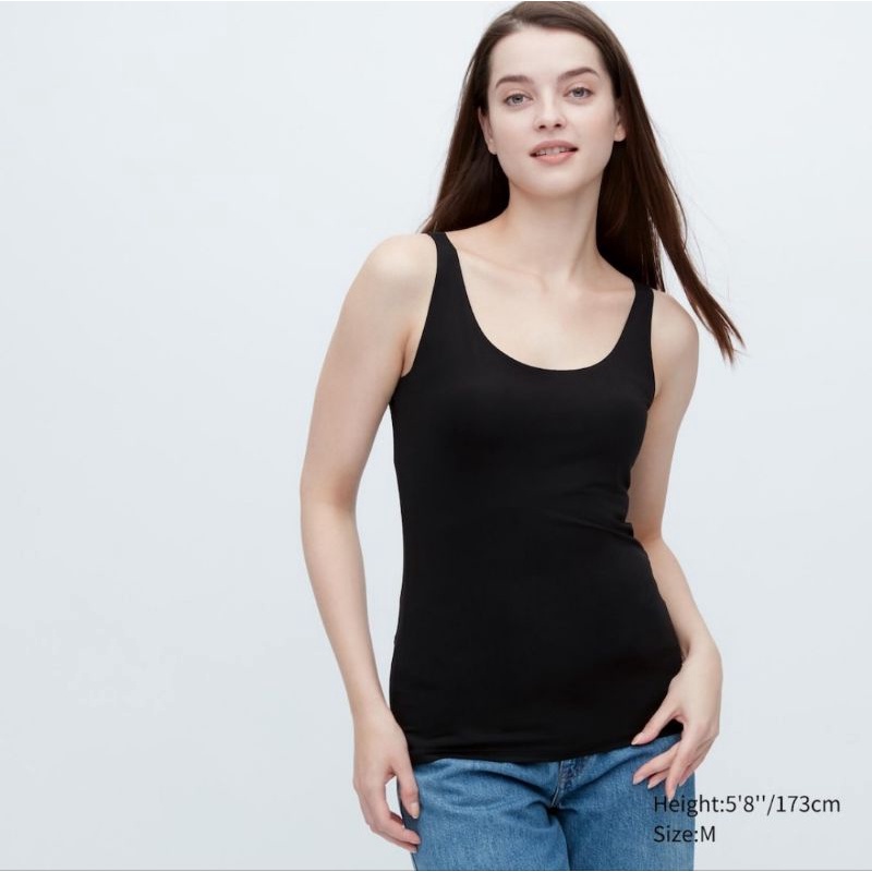 UNIQLO AIRISM ATASAN TANPA LENGAN WANITA ATASAN TANPA LENGAN AIRISM UNIQLO TANKTOP