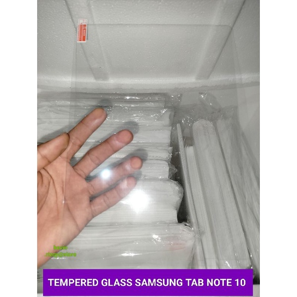 TEMPERED GLASS CLEAR TABLET SAMSUNG GALAXI NOTE 10 GT-N8000 10,1 INCH