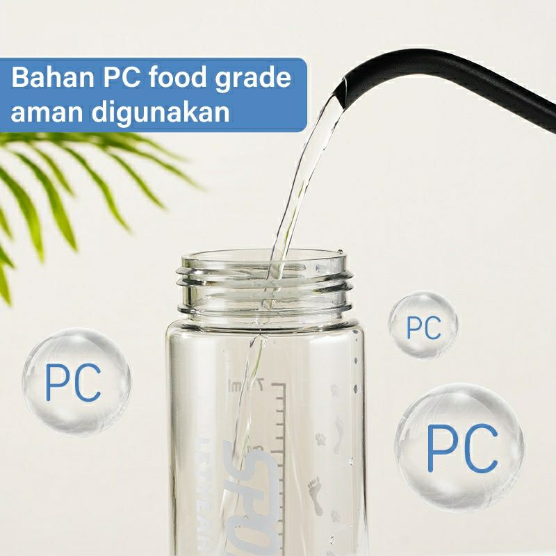 Botol Minum Sport 1000ML - M01022 - Botol Minum Anak-anak dan Dewasa