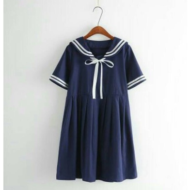 [READY STOCK]Seifuku dress(Ky012) High Quality -Japan Korean uniform cosplay seragam sekolah Jepang