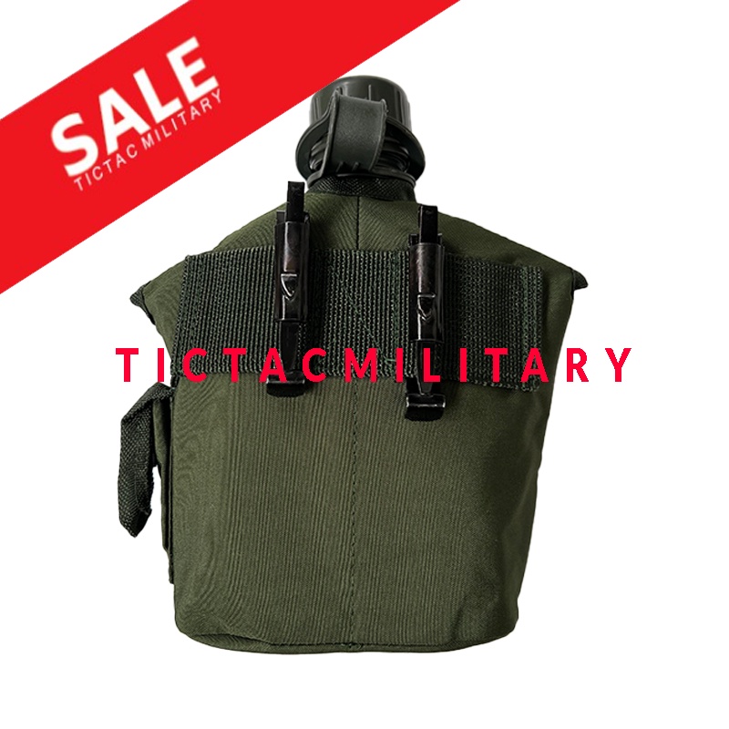 VEPLES TNI/peples TNI asli/tempat minuman TNI/TEMPAT AIR MINUM Tempat Minum Hitam Hijau