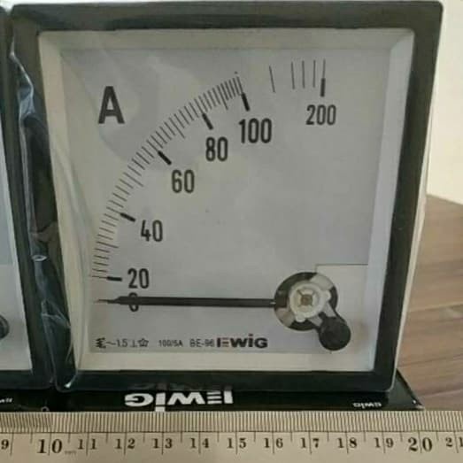 Ampere Volt Meter Ewig Analog Jarum