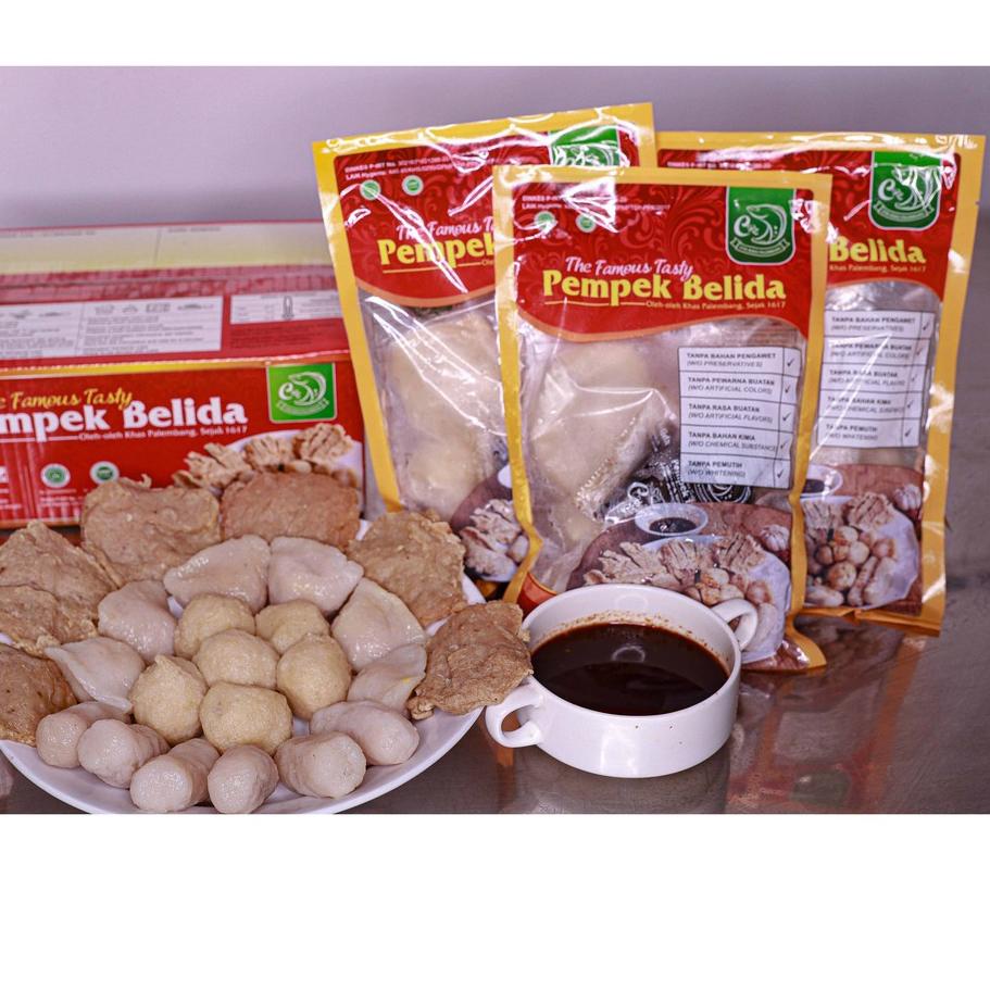 

♠ Pempek Belida CAsli Palembang Paket Campur 24 Pcs (PAKET A) ➣