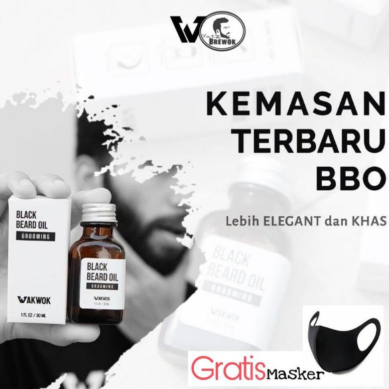 LQ8PZ4977 BBO BLACK BEARD OIL DAN MINOXIDIL 10% wakwok