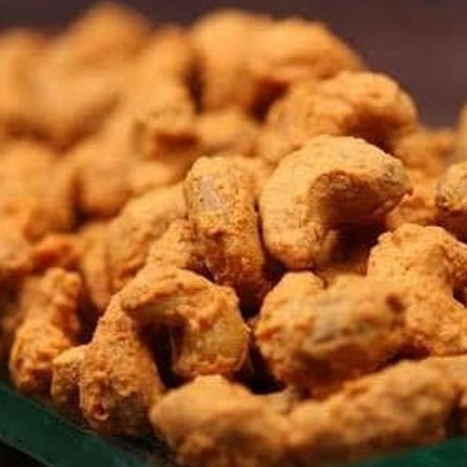 

Ready ー 500gram (1/2kg) Kacang mede Asin Goreng Tepung ( mete ) grosir murah - Tepung Asin ★