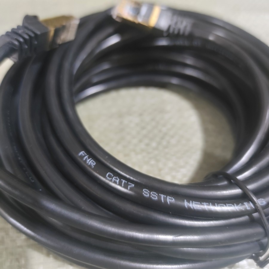 SKU-1089 KABEL LAN 10M CAT 7 / UTP 10 METER PABRIKAN CAT7 / NETWORKING