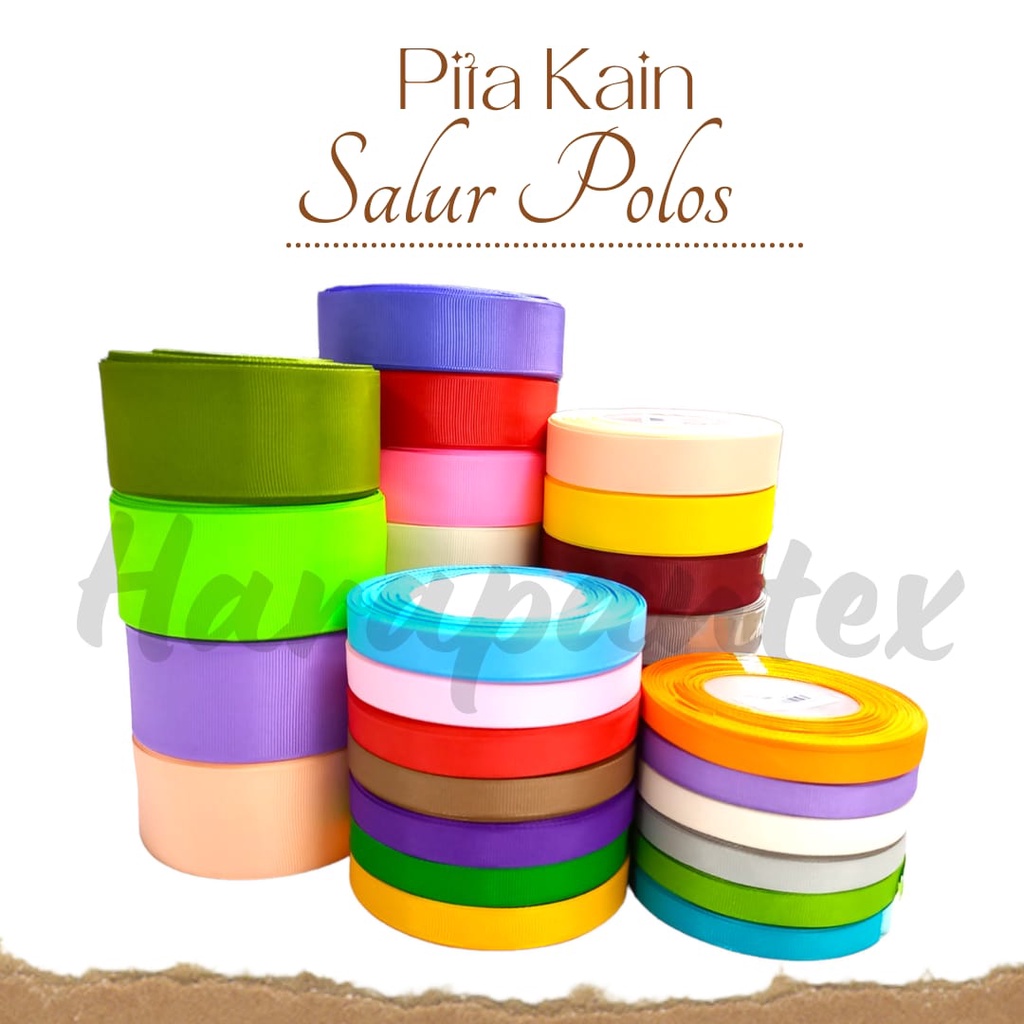 

Pita Salur/Gross Grain/ Pita Kain/ Kerajinan/ Roll