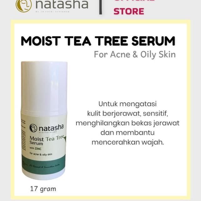 OBAT JERAWAT / SERUM JERAWAT MOIST TEA TREE SERUM NATASHA SKIN CARE