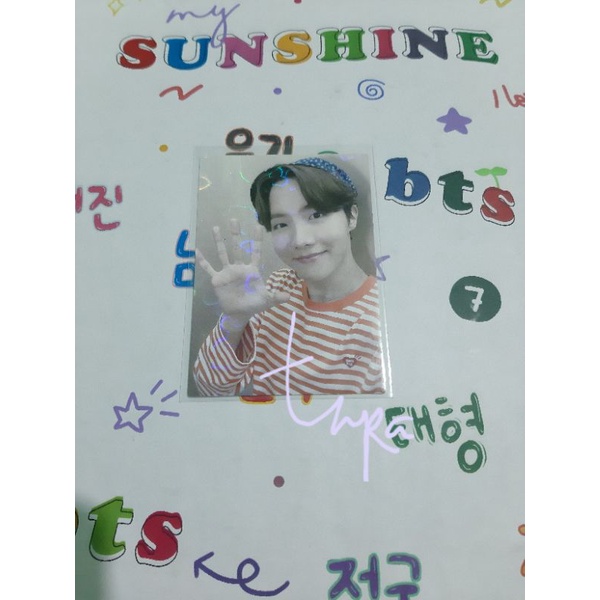 PC jhope japan fanclub renewal bling bling