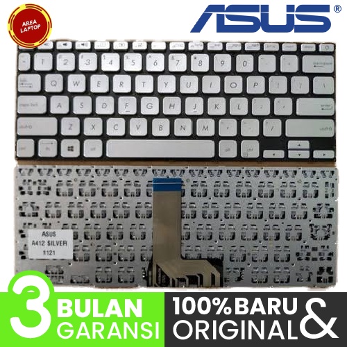 Keyboard Asus Vivobook 14 A412 A412da A412f A412fa A412fl A412ua -  Silver
