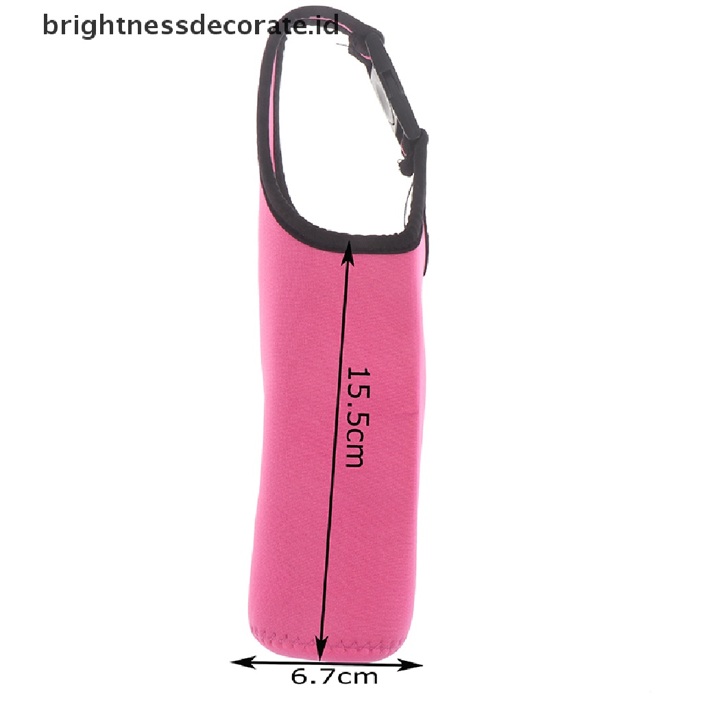 [Birth] 1pc Botol Air Minum Cover Sleeve Carrier Warm Peredam Panas Water Bottle Bags [ID]