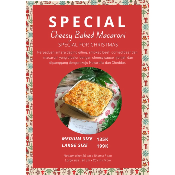 

Christmas Hampers 2022 - Baked Macaroni Large