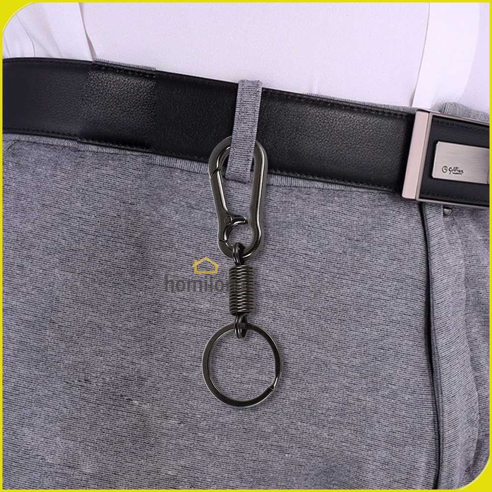 Ourpgone Karabiner dengan Per Stainless Steel - LC-1118-6