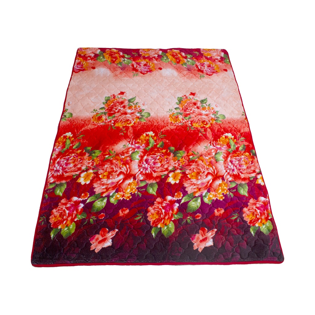 Karpet Bunga Quiting 134x174x1cm