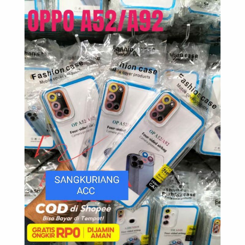 Softcase Slicon Bening Transparan OPPO A92/A52