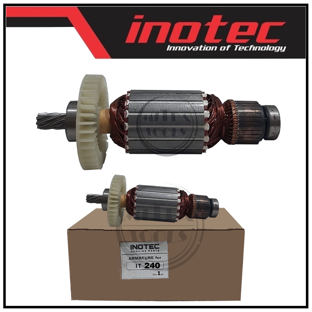 INOTEC IT-240 Armatur Mesin Potong Besi 14 Inch Angker Dinamo Mesin Cut Off IT 240 MT240 Mt 240 ORIG