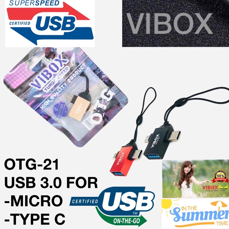 OTG21 VIBOX 2in1 USB3.0 MICRO TYPE C