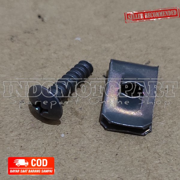 baut nut clip klip body motor Honda PCX 125 150 - cb 150 - ADV set original 4 x 16 mm