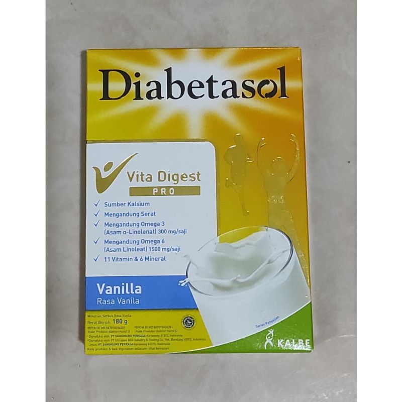 Jual Diabetasol Vanila Gr Shopee Indonesia