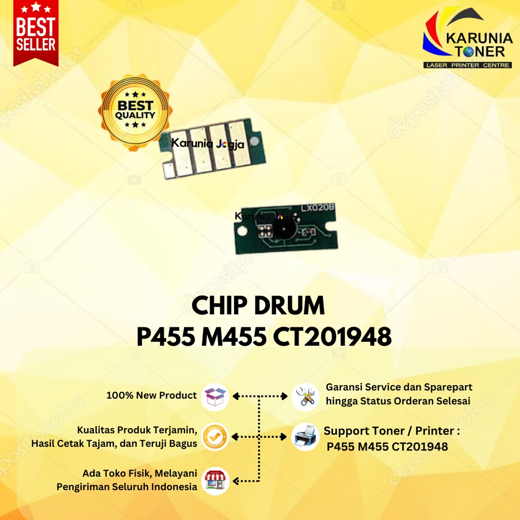 Chip Drum XE P455 M455 CT201948 - 100K lembar