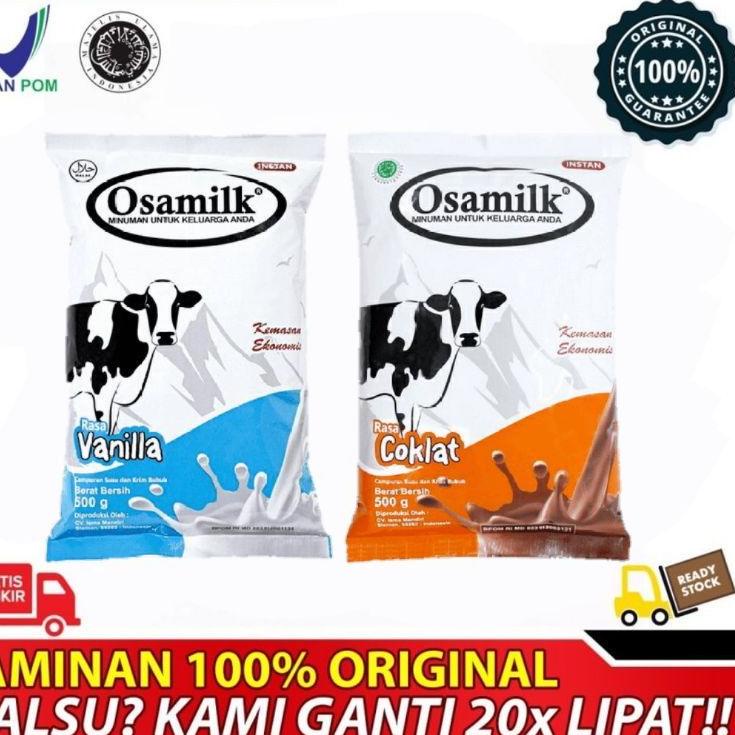 

Ready Stok GROSIR OSAMILK 500gr SUSU GEMUK BADAN SEHAT